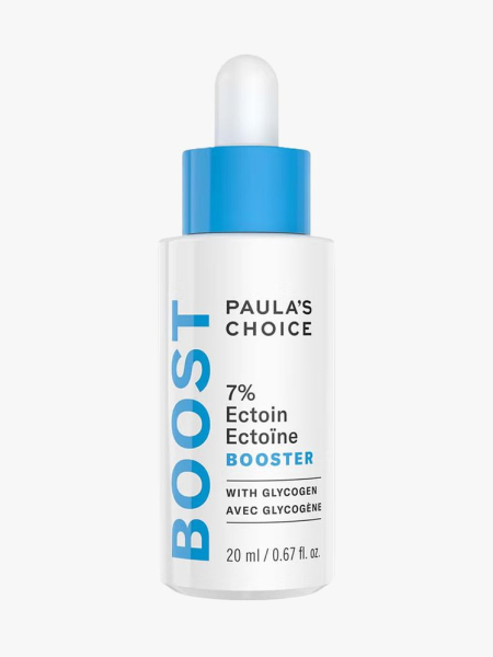 Paula’s Choice 7% Ectoin + Hyaluronic Acid Milky Hydrating Serum in branded component on a light gray background